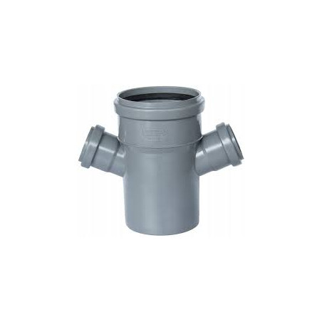 czwórnik redukcyjny  PP szary 110x50/67st.